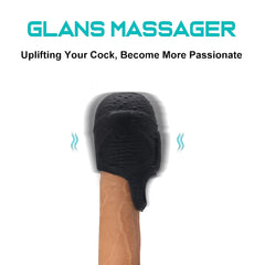 10 Modes Men Scrotum Massager Male Chastity Cage Testicle Bondage Vibrator - Lusty Age