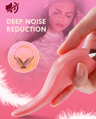 Realistic Tongue Licking Vibrator - Lusty Age