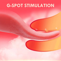 Realistic Tongue Licking Vibrator - Lusty Age