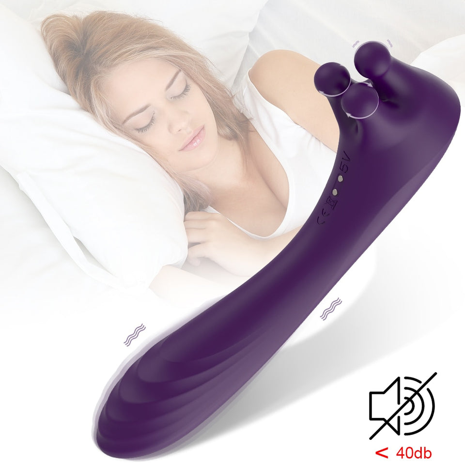 Clitoral Vibrator Trio of Fondling Nubs G Spot Dildo Vibrator - Lusty Age