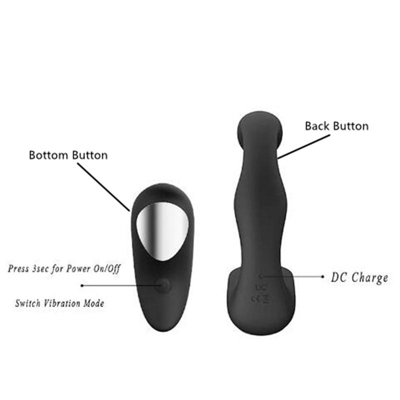 10 Speed Naughty Boy Vibrating Prostate Massager - Lusty Age