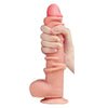 9 Inch Sliding Skin Huge Realistic  Dildo - Lusty Age